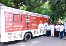 గ్రాడ్యుయేట్ ఎక్స్ప్రెస్ను ప్రారంభించిన పవన్ కల్యాణ్