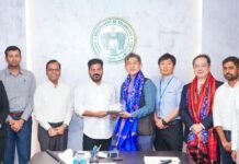 సీఎం రేవంత్ రెడ్డితో హ్యూందాయ్ ప్రతినిధి బృందం భేటీ